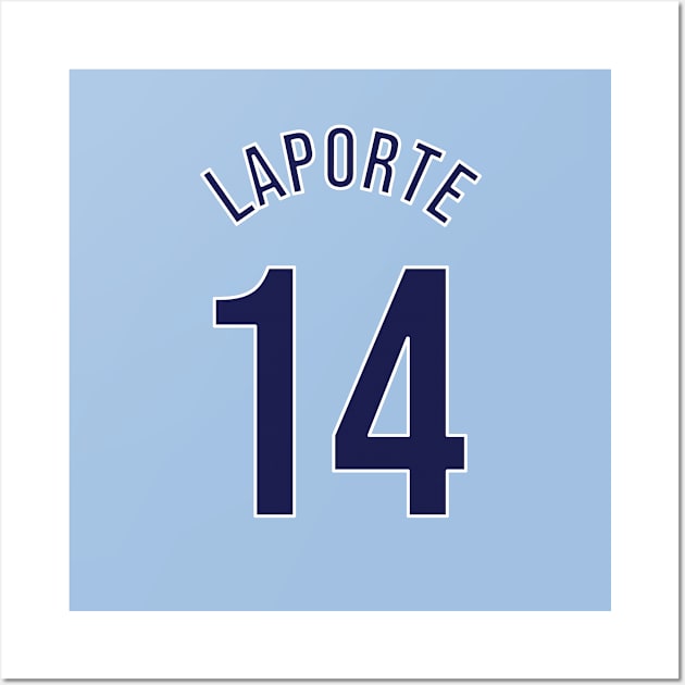 Laporte 14 Home Kit - 22/23 Season Wall Art by GotchaFace